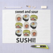 すし甘酸っぱい 薄葉紙 (クラフト)