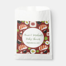 すし男女兼用赤ちゃんシャワー フェイバーバッグ