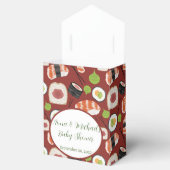 すし男女兼用赤ちゃんシャワー フェイバーボックス (オープン)