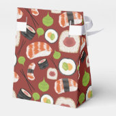 すし男女兼用赤ちゃんシャワー フェイバーボックス (裏面サイド)