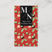 すし箸の緑 名刺 (正面)