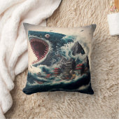 すし素晴らしシャーク クッション (ブランケット)