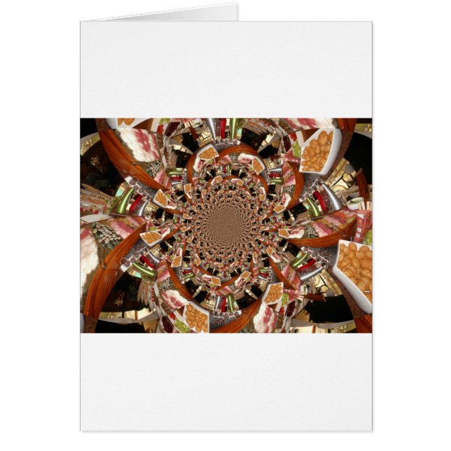 すし茶色のモザイクを魅了 (正面)