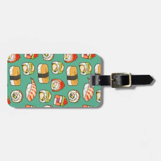 すし荷札 ラゲッジタグ (正面横)