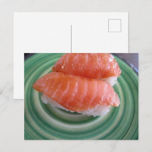 すし葉書 ポストカード (正面/裏面)