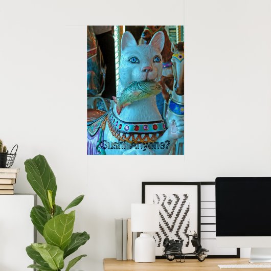 すし誰か? ポスター (ホームオフィス)