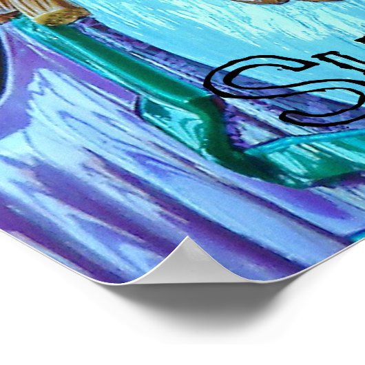 すし誰か? ポスター (角)