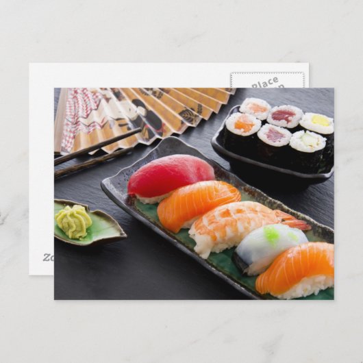 すし転がと ポストカード (正面/裏面)