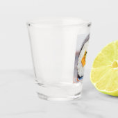 すし転がの魚と米 ショットグラス (左)