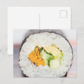 すし転がの魚と米 ポストカード (正面/裏面)