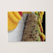 すし転がまんご日本の飯アジア ジグソーパズル (横)