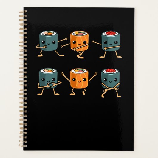 すし転がギフト女子すし恋人すし日本のし プランナー手帳 (正面)