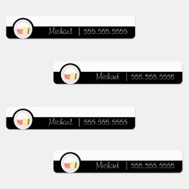 すし転が学校給食名番号ラベル ラベル