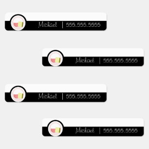 すし転が学校給食名番号ラベル ラベル