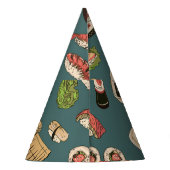 すし転が：色目なしヴィンテージ。 パーティーハット (裏面)