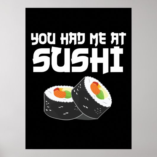 すし食べおもしろい物 ポスター (正面)