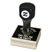 すし食べ物を与え猫がゴム印だとかわいらし言う ラバースタンプ (スタンプ)