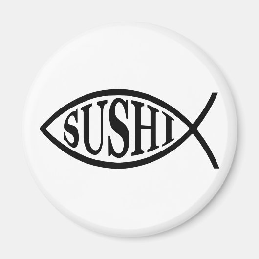 すし魚 マグネット (正面)