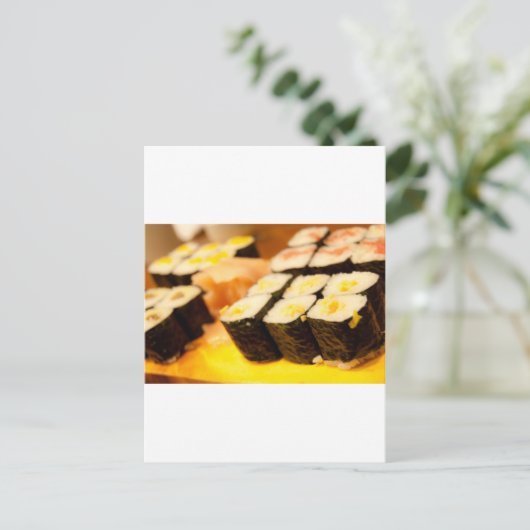 すし。 ポストカード (スタンド正面)