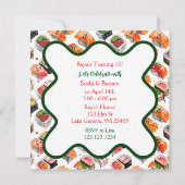 すし・ラーメン女子アニメ誕生会 招待状 (裏面)