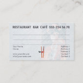 すし-名刺 名刺 (裏面)