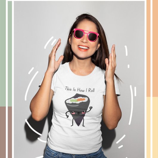 すしTシャ転がツのかわいいはこんなもの Tシャツ