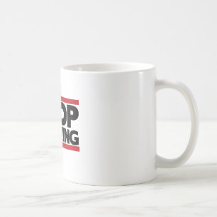 すすり泣くことを止めて下さい コーヒーマグカップ