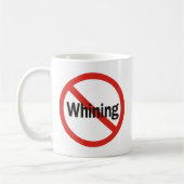 すすり泣くこと コーヒーマグカップ (左)