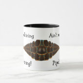 すすり泣くパイプライニングのマグ無し マグカップ (中央)