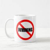 すすり泣くマグ無し コーヒーマグカップ (左)