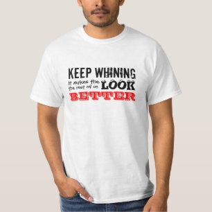 すすり泣くTシャツを保って下さい Tシャツ