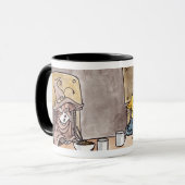 すずめおよびショウガのマグ マグカップ (正面左)