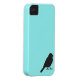 すずめのシルエットのシックで青いつばめの鳥 Case-Mate iPhoneケース (裏面/右)