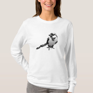 すずめのフードのTシャツ Tシャツ