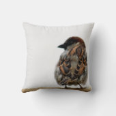 すずめの写真撮影 クッション (裏面)