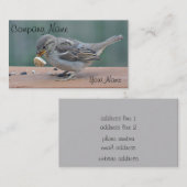 すずめの写真 名刺 (正面/裏面)