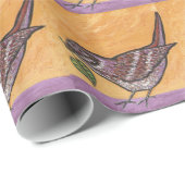 すずめの包装紙 ラッピングペーパー (ロールコーナー)