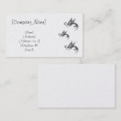 すずめの名刺 名刺 (正面/裏面)