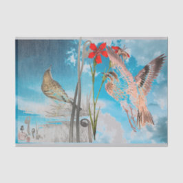 すずめの日本人のティッシュペーパー 薄葉紙