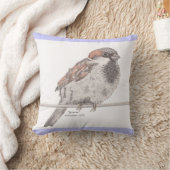 すずめの枕 クッション (ブランケット)