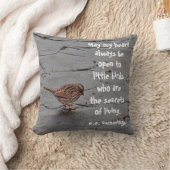 すずめ クッション (ブランケット)