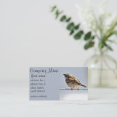 すずめ 名刺 (スタンド正面)