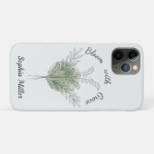 すずらんのカスタムフラワー名 オーダーメイド Case-Mate iPhoneケース (裏面(横))