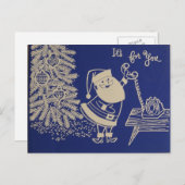 すてきなサンタ シーズンポストカード (正面/裏面)