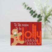 すてきなジンジャーブレッドマン シーズンポストカード (スタンド正面)