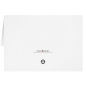 すてきなパパ音楽ノートの父の日カードALTOクレフ、音符記号 (裏面横)