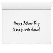 すてきなパパ音楽ノートの父の日カードALTOクレフ、音符記号 (内部横(下))