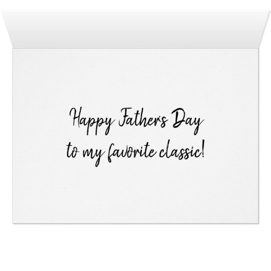 すてきなパパ音楽ノートの父の日カードALTOクレフ、音符記号 (内部横(下))