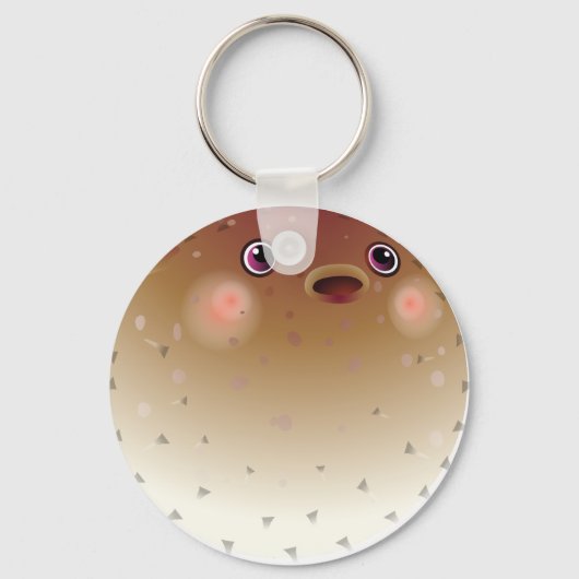 すてきなフグ キーホルダー (正面)