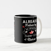 すてきな可愛いナースすごいに既に夢中 ツートーンマグカップ (正面右)